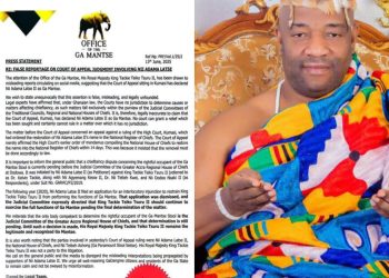 Office of Ga Mantse Denies Court Ruling Favoured Nii Adama Latse II
