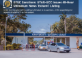 UTAG-UCC Gives GTEC 48-Hour Deadline