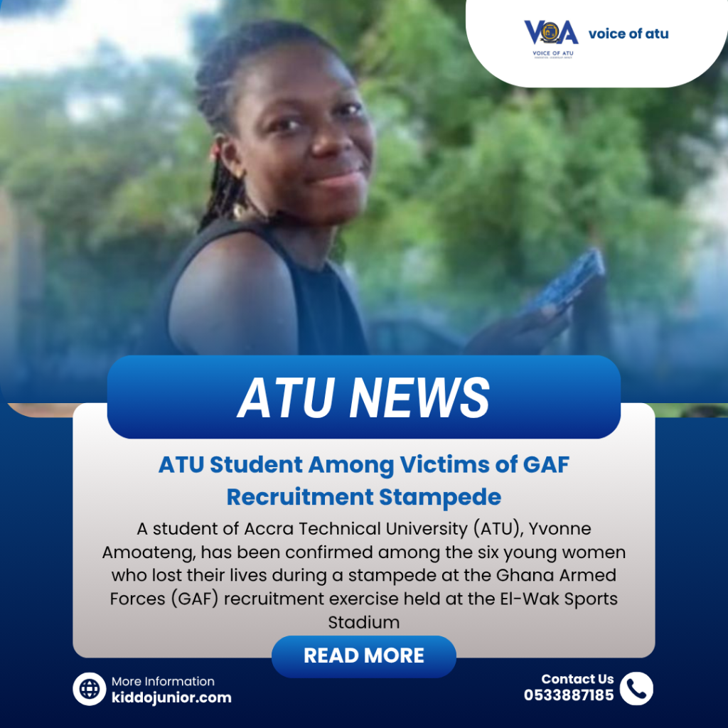 , Yvonne Amoateng, has been confirmed among the six young women who lost their lives during a stampede 