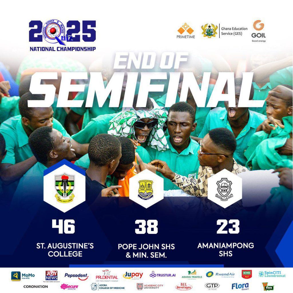 Mfantsipim, Opoku Ware, and St. Augustine’s Qualify for NSMQ 2025 Grand Finale