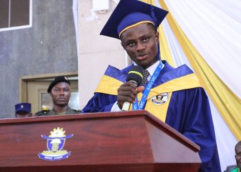 Samuel Omari, Valedictorian of the Class of 2025, Delivers Inspiring Speech at Graduation