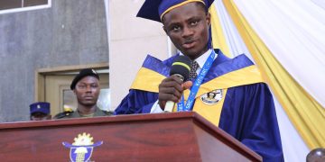 Samuel Omari, Valedictorian of the Class of 2025, Delivers Inspiring Speech at Graduation