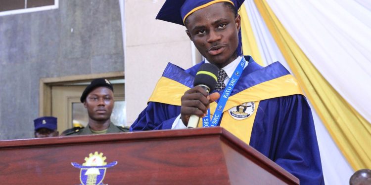 Samuel Omari, Valedictorian of the Class of 2025, Delivers Inspiring Speech at Graduation
