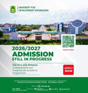 UDS Admissions Still Open 2026/2027 – Apply Now to University for Development Studies Ghana