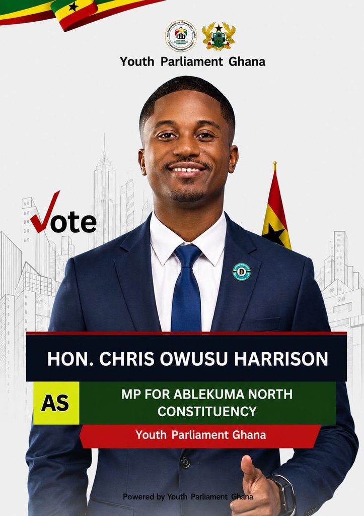 Chris Owusu Harrison Calls for Accountability Over Youth Parliament Ghana Election