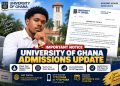 University of Ghana Releases Important Notice to 2026 WASSCE Applicants — Check Your Application Before September 8