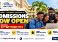 Accra Technical University Announces Admission Vacancies in Computer Science Programmes for 2026/2027