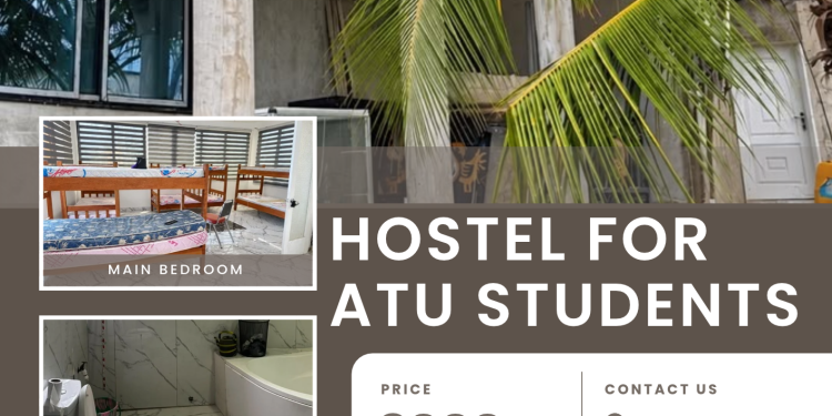 Private Hostel Accommodation Available for Accra Technical University and City Campus Students, Prices Start at GH₵3,000 Per Semester