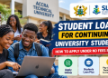 Student Loan for Continuing University Students: How to Apply Under No Fees Stress