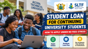 Student Loan for Continuing University Students: How to Apply Under No Fees Stress